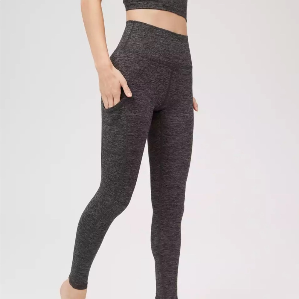 Grey leggings